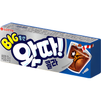 LOTTE WHATTA Big Bubble Gum Cola - Жевательная резинка со вкусом Колы, 23гр.