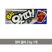 LOTTE WHATTA Big Bubble Gum Cola - Жевательная резинка со вкусом Колы, 23гр.
