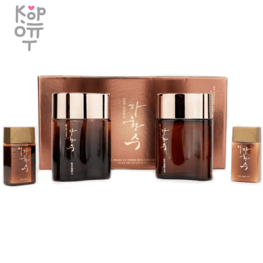 JaHwangSu Homme Mens Skin Care 2 Set - Антивозрастной набор для мужчин со стволовыми клетками (тонер+лосьон). &mdash; Корейские товары для всей семьи(КорОпт)