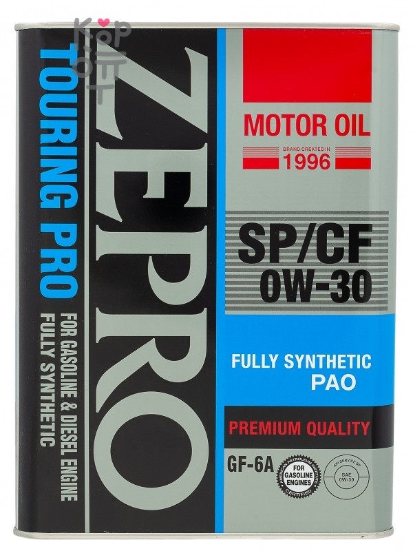 ZEPRO TOURING PRO 0W-30 SP/CF GF-6 official product image