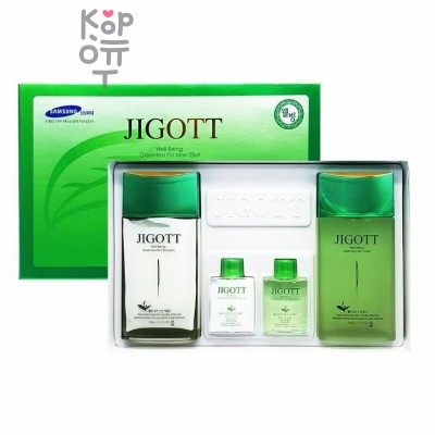 JIGOTT WELL-BEING GREEN TEA 2Set- Подарочный набор для мужчин с экстрактом зеленого чая
