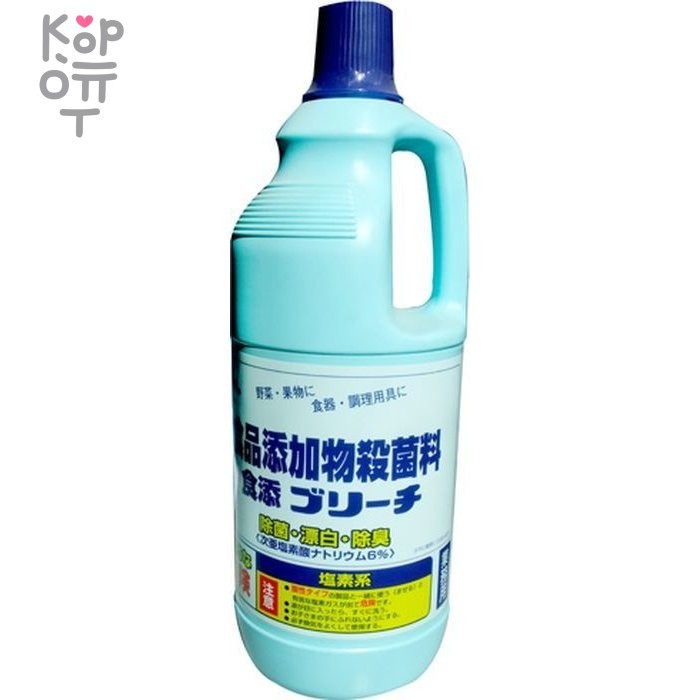 Mitsuei Универсальное кухонное моющее и отбеливающее средство (концентрированное) 1.5л, купить с доставкой на дом фото 1 — Корейские товары для всей семьи(КорОпт)