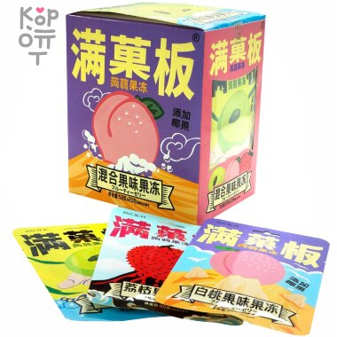 Желе фруктовое Konjac Jelly Фруктовое ассорти тропических фруктов &mdash; Корейские товары для всей семьи(КорОпт)