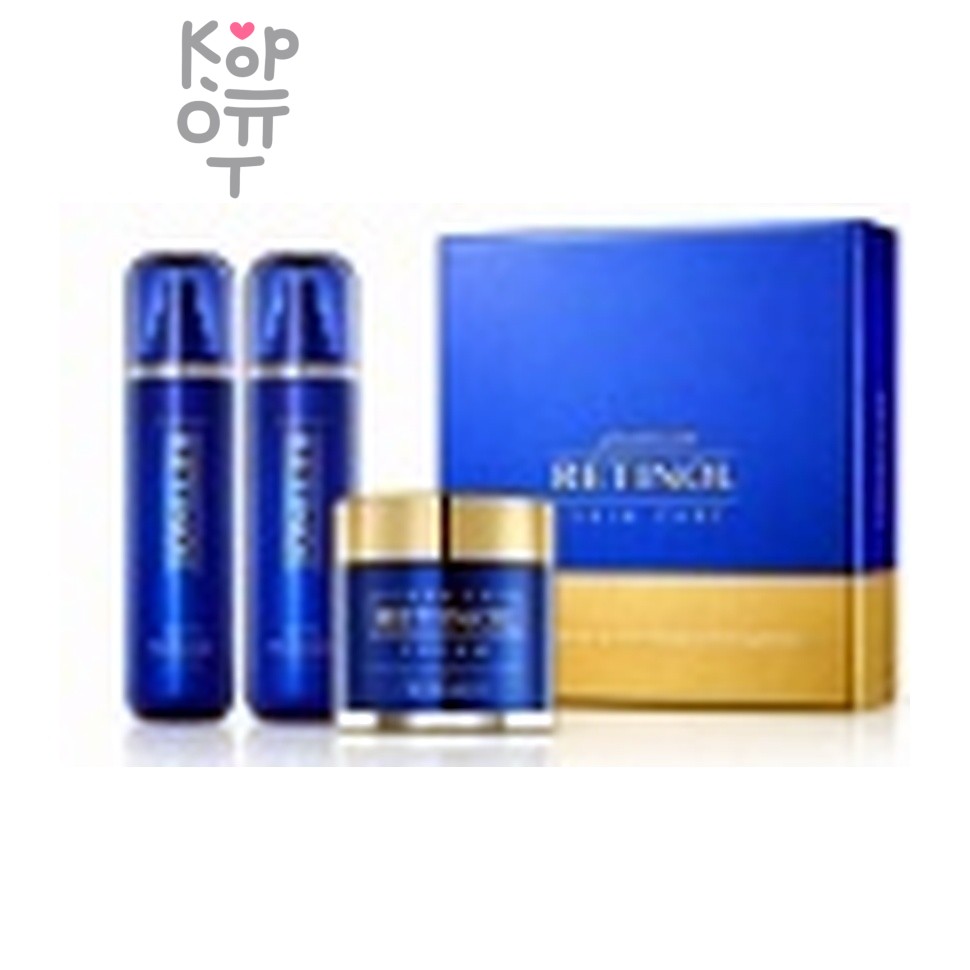 Prorance Premium Skin Care 3Set Retinol - Набор премиум косметической продукции по уходу за кожей с ретинолом тонер 150мл, лосьон 150мл, крем 70мл