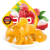 UHA CORORO Fruit Juice Gummy Lychee - Жевательные конфеты, в японском стиле, с фруктовым соком и со вкусом Личи, 52гр., купить с доставкой на дом фото 1 — Корейские товары для всей семьи(КорОпт)