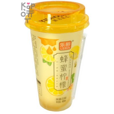 Сокосодержащий напиток Lebin Honey Lemon со вкусом Лимона, 650мл.