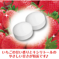 Lotte Xylitol Strawberry Tablet - Драже со вкусом Клубники 35гр.