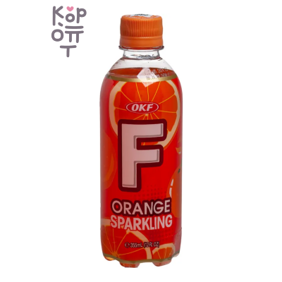 OKF Sparkling F Orange - Газированный освежающий напиток, апельсин 355мл.