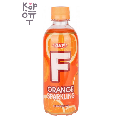 OKF Sparkling F Orange - Газированный освежающий напиток, апельсин 355мл.