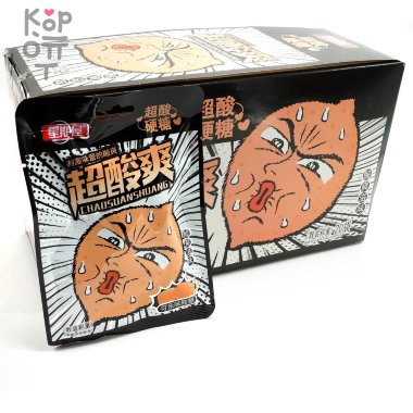 Леденцы супер кислые ChaoSuan Sour Candy со вкусом Колы &mdash; Корейские товары для всей семьи(КорОпт)