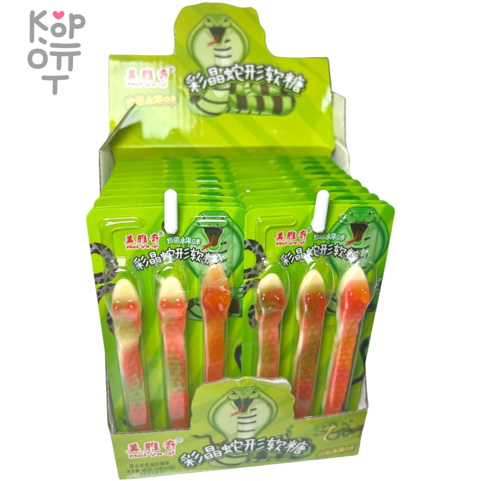 Жевательный мармелад Mei ya Qi - Змей искуситель, купить с доставкой на дом фото 1 — Корейские товары для всей семьи(КорОпт)