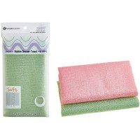 SUNG BO Мочалка для душа Bubble Shower Towel - №165 28 см × 100 см мягкой жесткости, нейлон, полиэстер