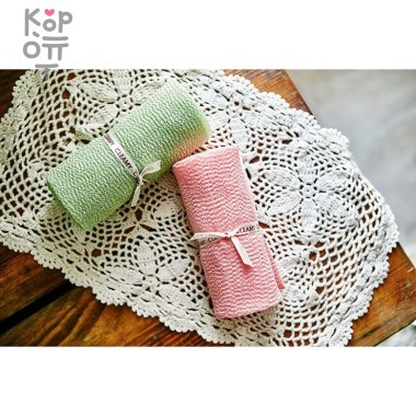 SUNG BO Мочалка для душа Bubble Shower Towel - №165 28см*100см мягкой жесткости, нейлон, полиэстер — Корейские товары для всей семьи(КорОпт)
