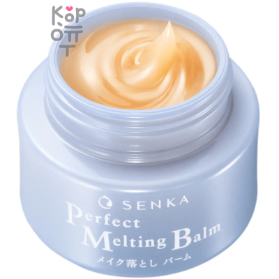 SHISEIDO SENKA Perfect Melting Balm - Тающий бальзам для снятия макияжа с ароматом Розы, 90гр.