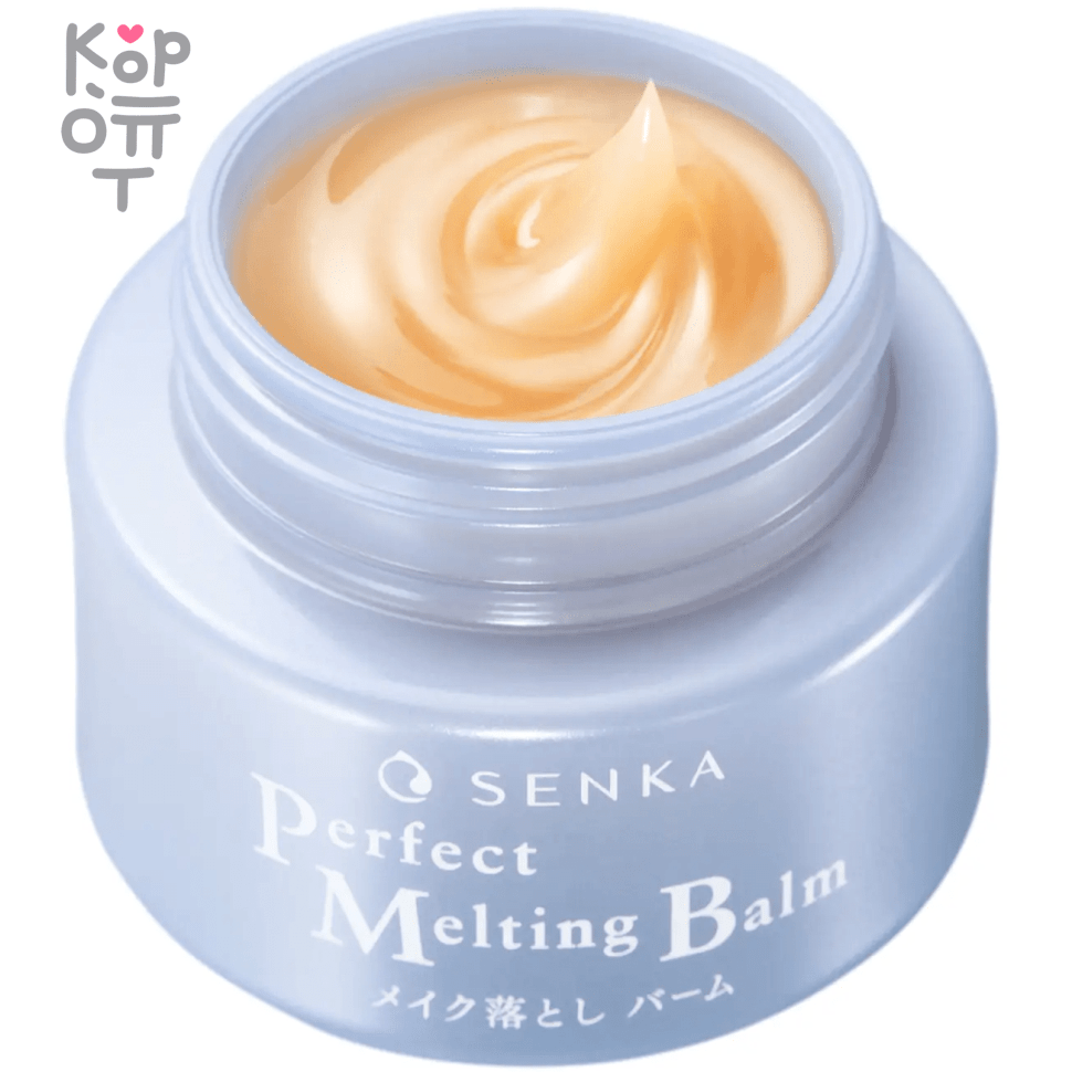 SHISEIDO SENKA Perfect Melting Balm - Тающий бальзам для снятия макияжа с ароматом Розы, 90гр. фото 1 &mdash; Корейские товары для всей семьи(КорОпт)