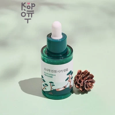 Round Lab Pine Calming Cica Ampoule - Успокаивающая сыворотка с экстрактом иголок сосны, 30 мл