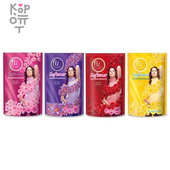 LION Hi-Class Hana - Кондиционер для белья - 500мл., мягкая упаковка, купить с доставкой на дом фото 1 — Корейские товары для всей семьи(КорОпт)