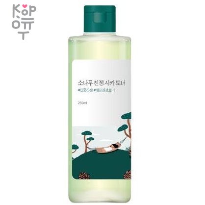 Round Lab Pine Calming Cica Toner - Успокаивающий тонер с экстрактом иголок сосны 250мл., купить с доставкой на дом фото 1 — Корейские товары для всей семьи(КорОпт)