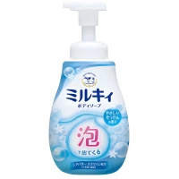 Cow Milky Foam Gentle Soap - Увлажняющее мыло пенка для тела, с маслом ши и скваланом, с нежным ароматом цветочного мыла