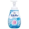 Cow Milky Foam Gentle Soap - Увлажняющее мыло пенка для тела, с маслом ши и скваланом, с нежным ароматом цветочного мыла, купить с доставкой на дом фото 2 — Корейские товары для всей семьи(КорОпт)