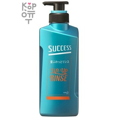 KAO Success Hair Soft Rinse - Мужской кондиционер для придания ухоженного вида волосам «Объём» с Аква-цитрусовым ароматом