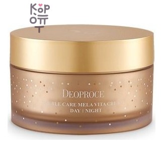 Deoproce Double Care Mela Vita Cream Day / Night - Крем 2 в 1 для дневного и ночного ухода за лицом, 75 мл+75 мл