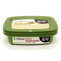 Паста соевая острая для мяса "Daesang Seasoned soybean paste for meat (Spicy ssamjang)" 170гр.