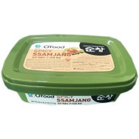Паста соевая острая для мяса "Daesang Seasoned soybean paste for meat (Spicy ssamjang)" 170гр.