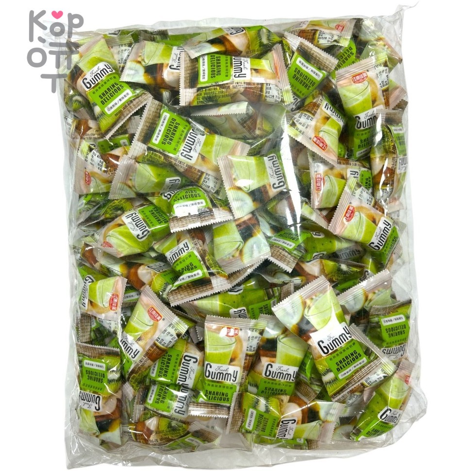 Мармелад Gummy со вкусом Киви, 2,5кг, купить с доставкой на дом фото 1 &mdash; Корейские товары для всей семьи(КорОпт)