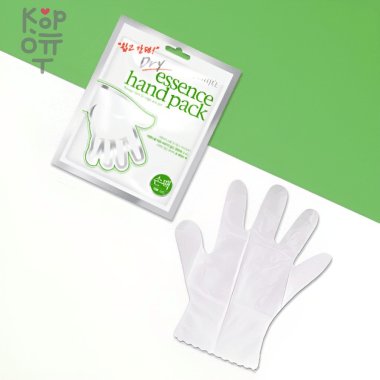 Petitfee Dry Essence Hand Pack - Маска-перчатки для рук с сухой эссенцией, 25гр., 1 пара — Корейские товары для всей семьи(КорОпт)