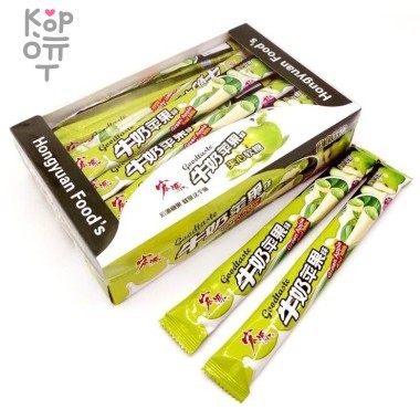 Тянучка со вкусом яблока и молока Goodtaste, 480гр. &mdash; Корейские товары для всей семьи(КорОпт)