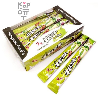 Тянучка со вкусом яблока и молока Goodtaste, 480гр.