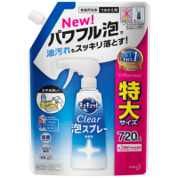 KAO CuCute Clear Foam Spray Unscented - Средство для мытья посуды без губки, без аромата.
