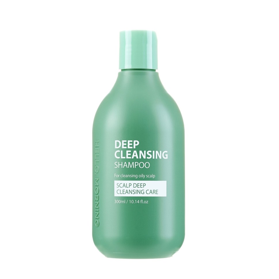 HELLO, Morning Deep Scalp Scaling Shampoo — Шампунь для глубокого очищения кожи головы, 300 миллилитров, 300 г