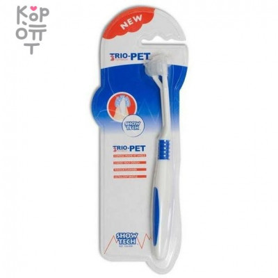 SHOW TECH Trio-Pet Toothbrush зубная щетка 3-х сторонняя