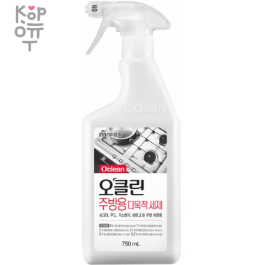 Mukunghwa &quot;O`clean Multi-Purpose Cleaner Kitchen&quot; - Экологически безопасное многоцелевое чистящее средство для кухни 750мл. — Корейские товары для всей семьи(КорОпт)