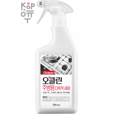 Mukunghwa "O`clean Multi-Purpose Cleaner Kitchen" - Экологически безопасное многоцелевое чистящее средство для кухни 750мл.
