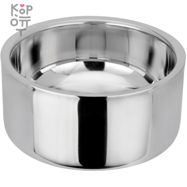Миска Mr.Kranch Straight Line Bowl из нержавеющей стали с керамическим покрытием и нескользящим основанием. — Корейские товары для всей семьи(КорОпт)