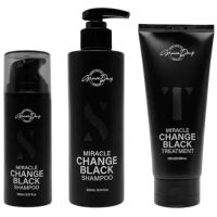 Grace Day  Miracle Change Black Shampoo - Черный тонирующий шампунь для волос.