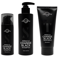 Grace Day  Miracle Change Black Shampoo - Черный тонирующий шампунь для волос.