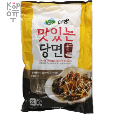 SingSong Sweet Potato Starch Noodles - Вермишель из сладкого картофеля, 500гр.*30шт. (в коробке)