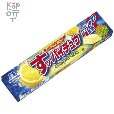 Конфеты жевательные со вкусом лимона, Morinaga, 55гр. &mdash; Корейские товары для всей семьи(КорОпт)
