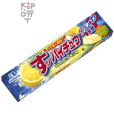 Morinaga Конфеты жевательные со вкусом лимона, 55 г