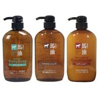 Kumano Horse Oil Body Soap - Гель для душа увлажняющий с лошадиным маслом