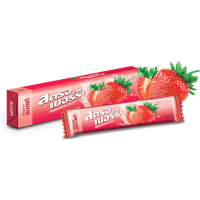 Резинка жевательная с клубникой Strawberry Lotte, 13,5гр. 