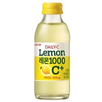 LOTTE Негазированный витаминизированный Daily-C lemon 1000 С 140мл.