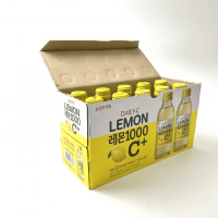 LOTTE Негазированный витаминизированный Daily-C lemon 1000 С 140мл.