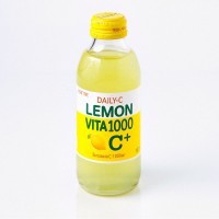 LOTTE Негазированный витаминизированный Daily-C lemon 1000 С 140мл.