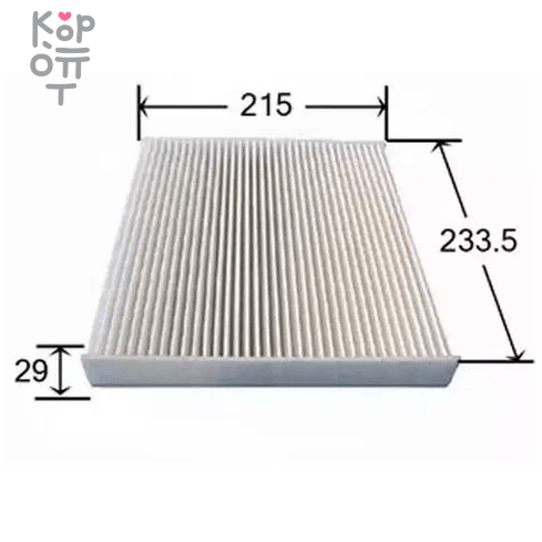 AC106E/AC106J JS Asakashi - Фильтр салонный, купить с доставкой на дом фото 1 — Корейские товары для всей семьи(КорОпт)