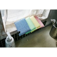 SB CLEAN&CLEAR - Губка для мытья посуды №045 "Clear" - 13см х9смх1,5см, мягкая